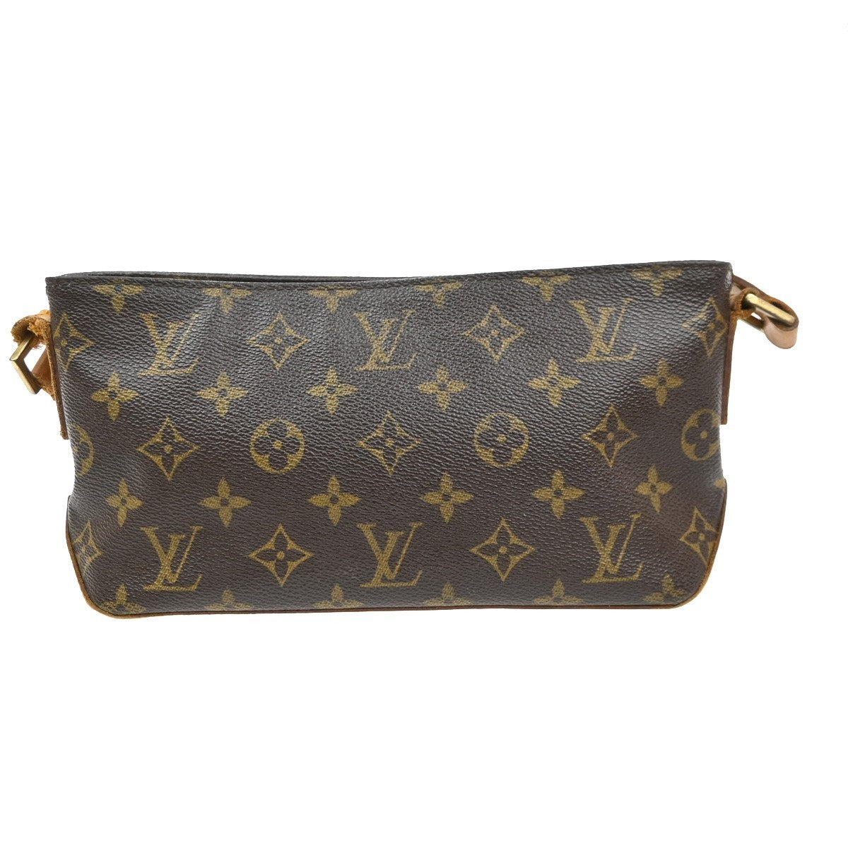 LOUIS VUITTON Logo Trotteur Shoulder Bag Monogram Leather Brown M51240 62SA013