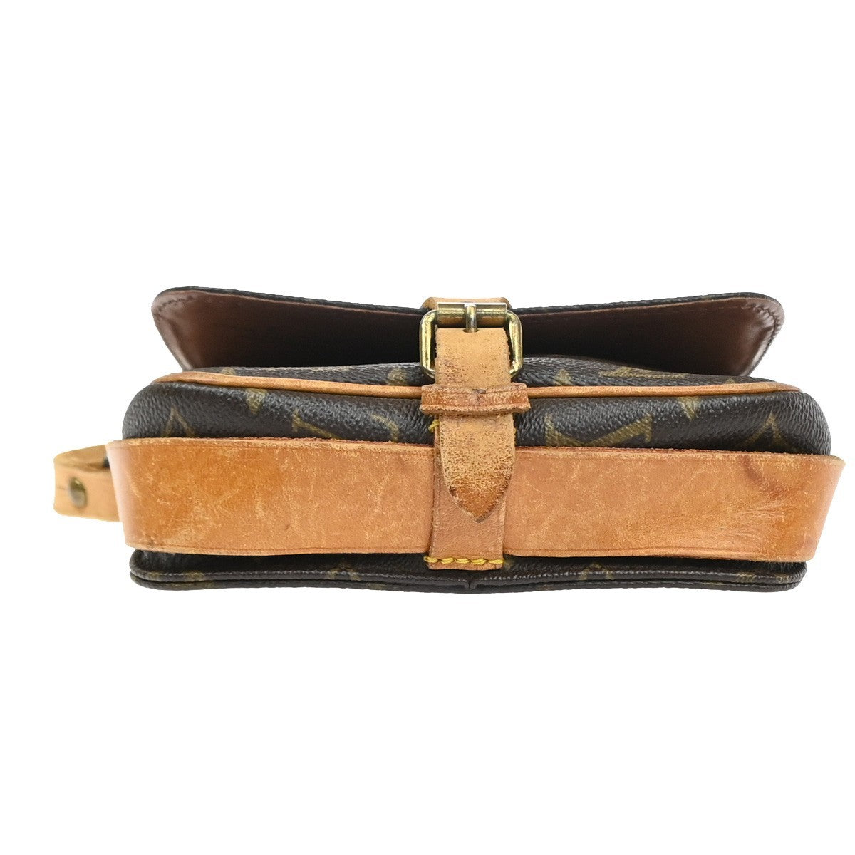 LOUIS VUITTON Mini Cartouchiere Shoulder Bag Monogram Leather BN M51254 70YJ228