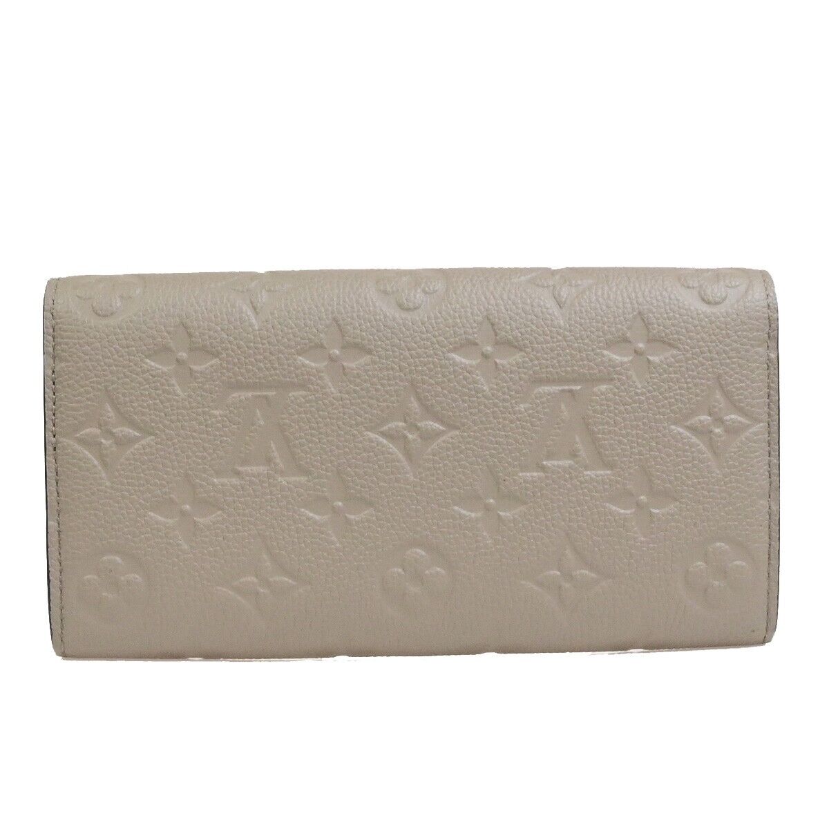 LOUIS VUITTON Portefeuille Sarah Wallet Monogram Empreinte Beige M82256 30ED494