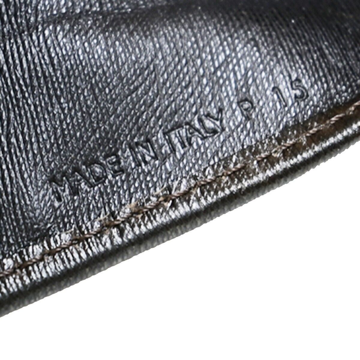DUNHILL Logo 2 Set Long Wallet Coin Case Leather Canvas Black Brown 08EB231