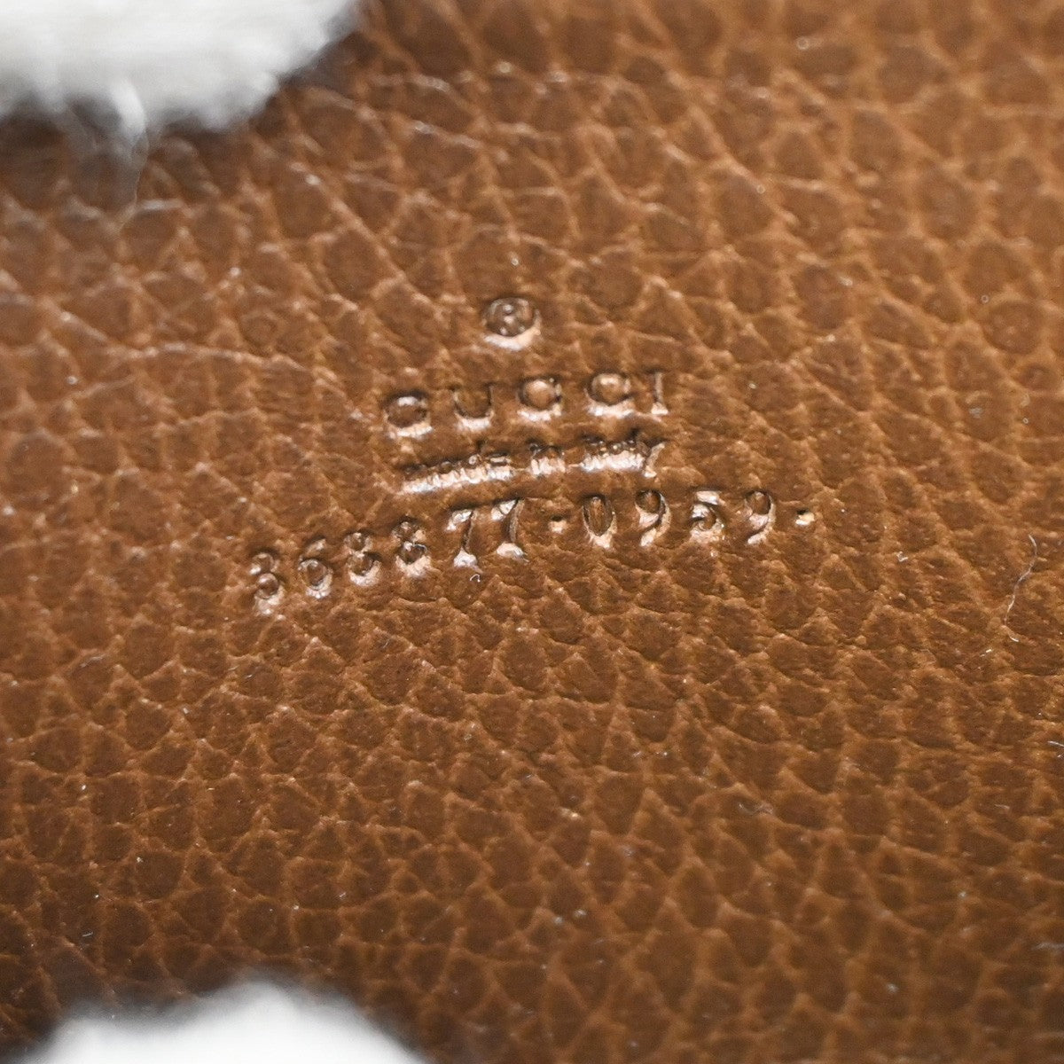 GUCCI Logo Zippy Mini Coin Case Wallet Leather Brown GHW Italy 65KB903