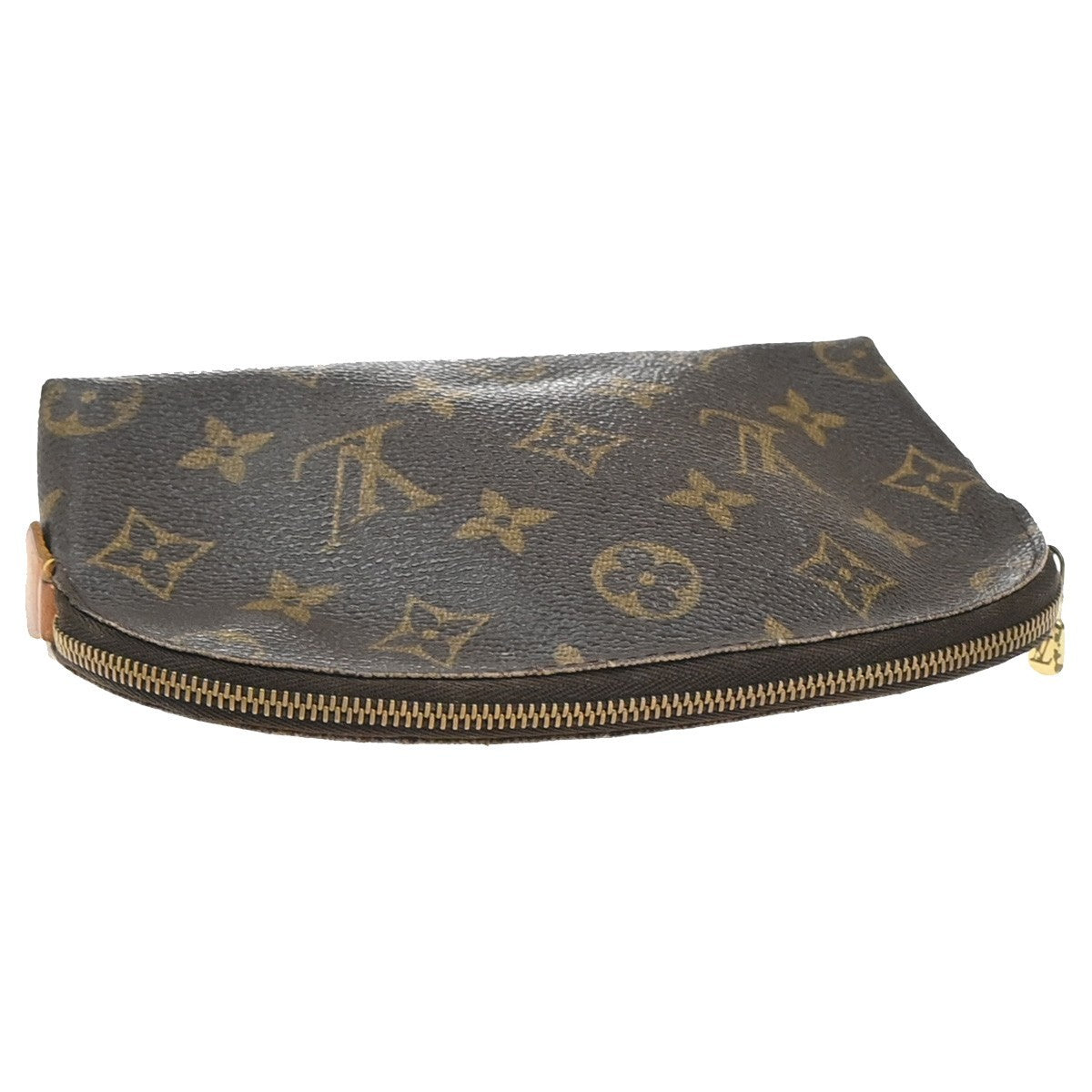 LOUIS VUITTON Pochette Cosmetic Pouch Bag Monogram Leather BN M47515 04EF783