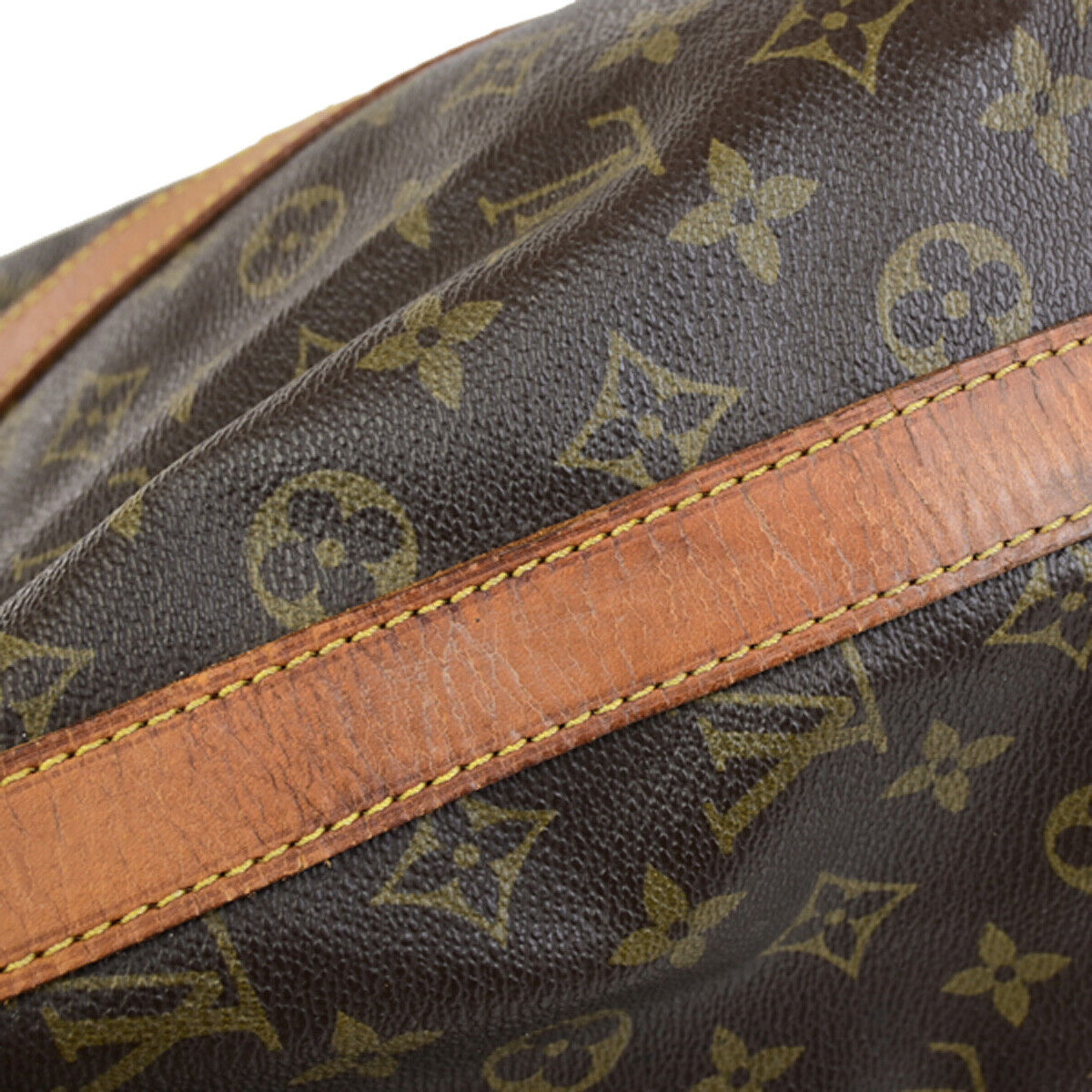 LOUIS VUITTON LV Randonnee GM Shoulder Bag Monogram Leather Brown M42244 30YG634