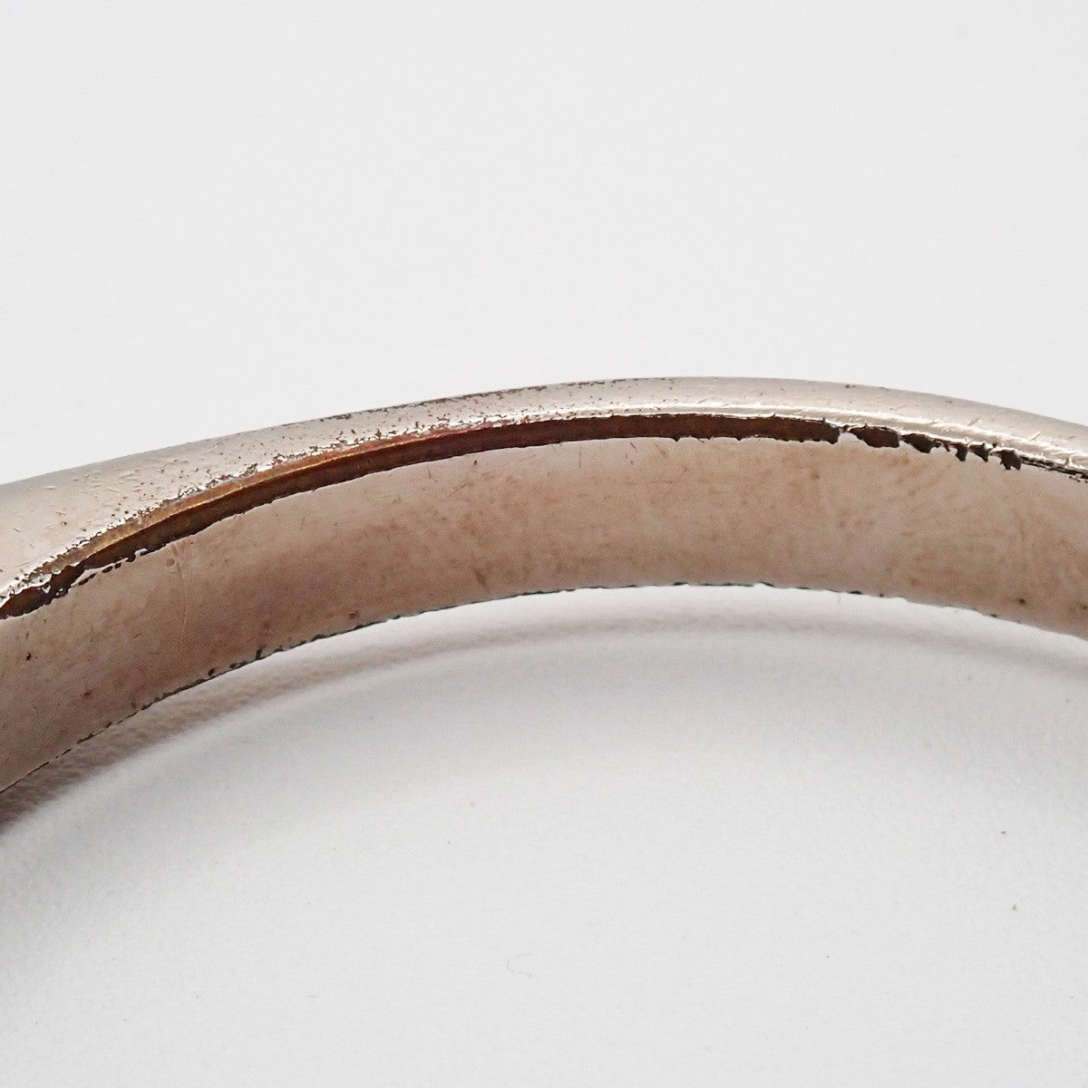 LOUIS VUITTON Nanogram Cuff Bracelet Metal Silver Italy SHW M68087 07ZA296