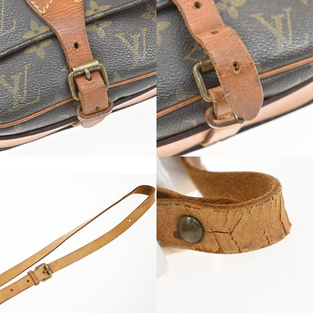 LOUIS VUITTON Mini Cartouchiere Shoulder Bag Monogram Leather BN M51254 36MA565