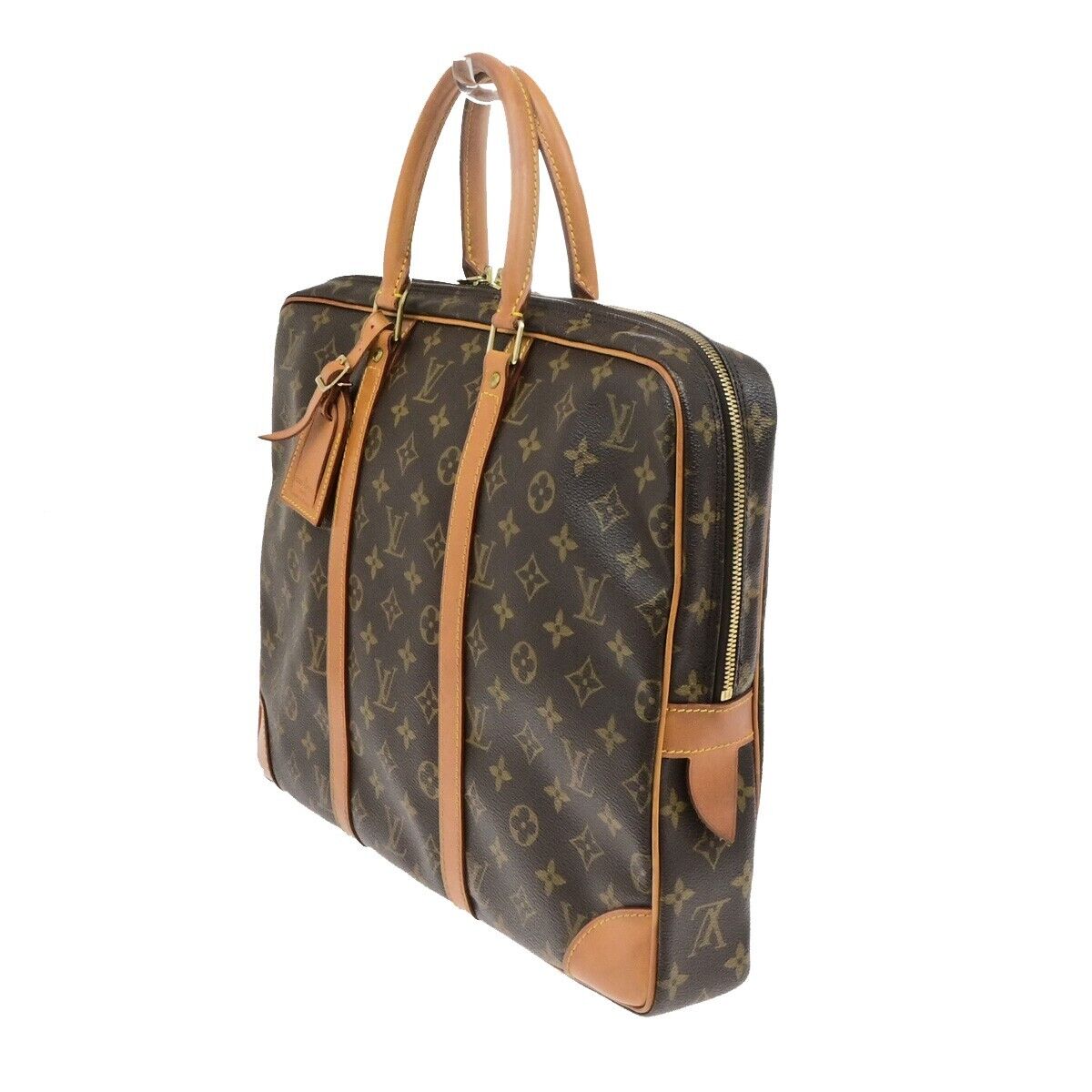 LOUIS VUITTON Porte Documents Voyage Briefcase Hand Bag Monogram M53361 34ED942
