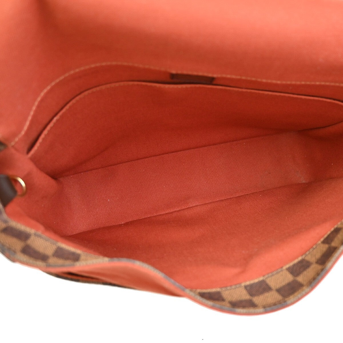 LOUIS VUITTON Bastille Shoulder Bag Damier Ebene Leather Brown N45258 74FB541