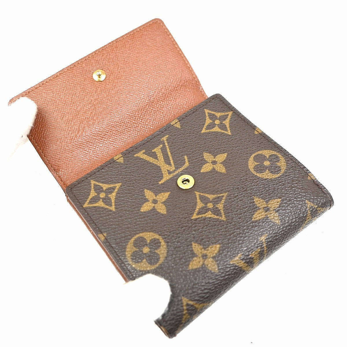 LOUIS VUITTON Porte Monnaie Billet Carte Credit Wallet Monogram M61652 01KC325