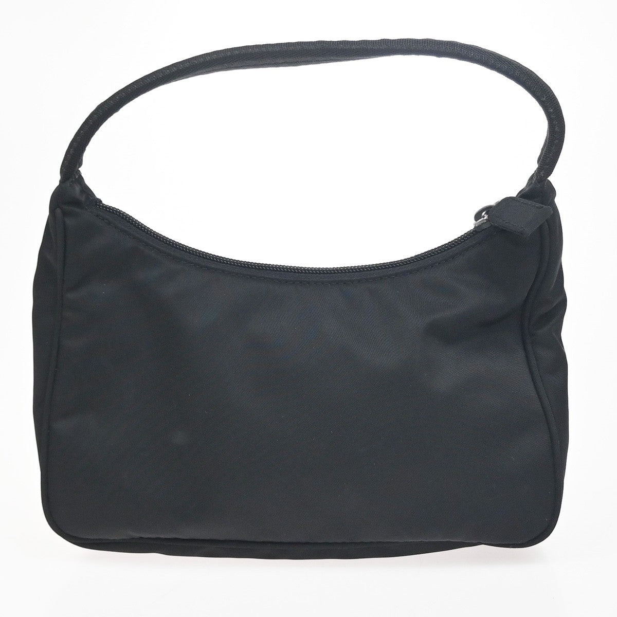 PRADA Re-Edition 2000 Triangle Logo Mini Shoulder Bag Nylon Black Italy 30RL894