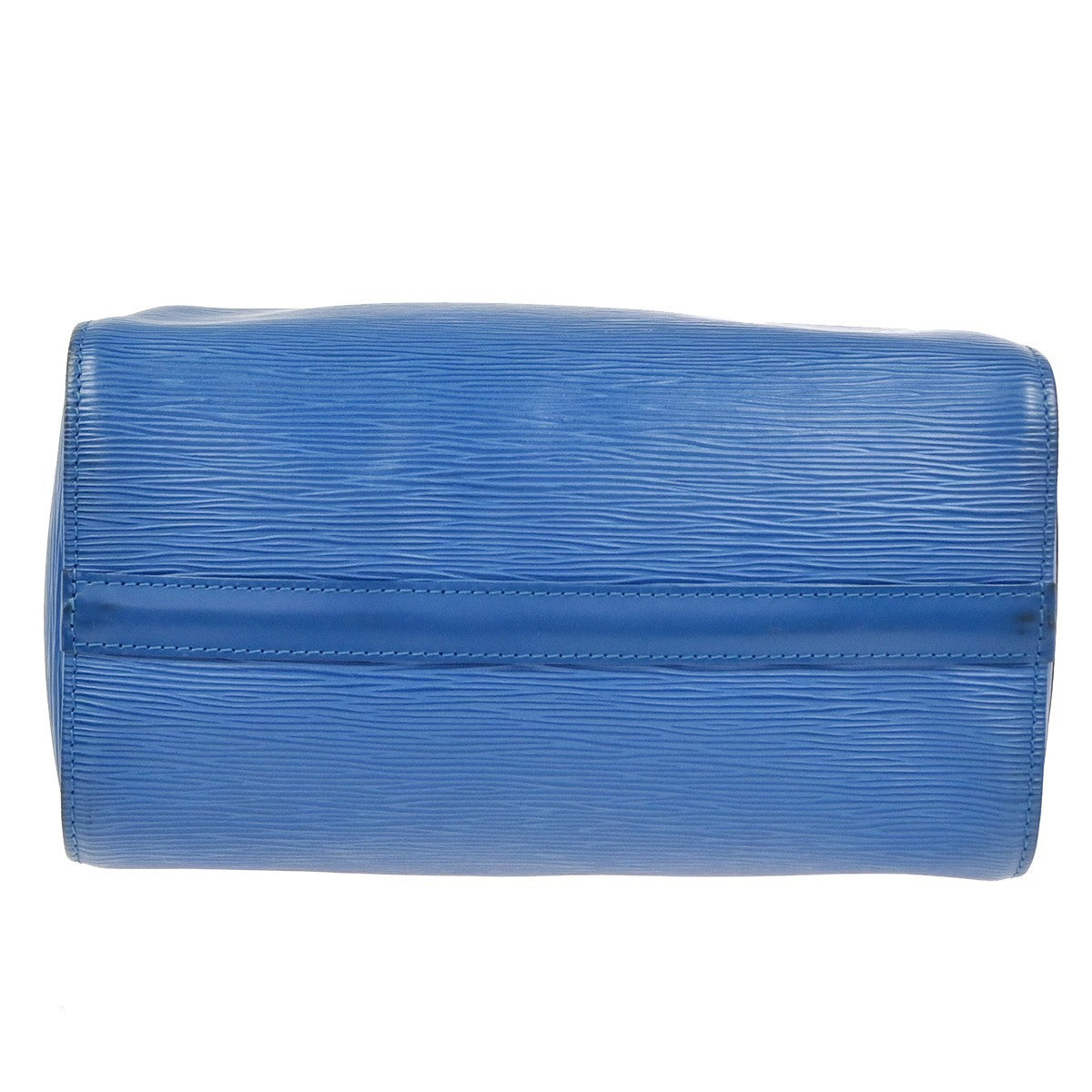 LOUIS VUITTON LV Logo Speedy 25 Travel Hand Bag Epi Leather Blue M43015 88YJ057