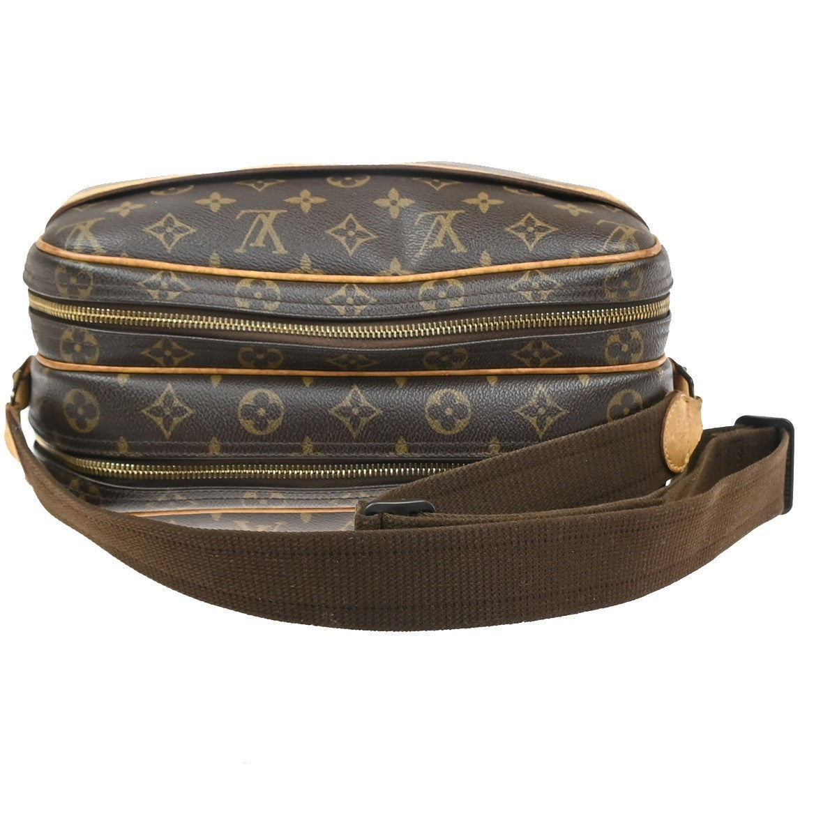 LOUIS VUITTON Reporter Crossbody Shoulder Bag Monogram Leather BN M45254 32MA568