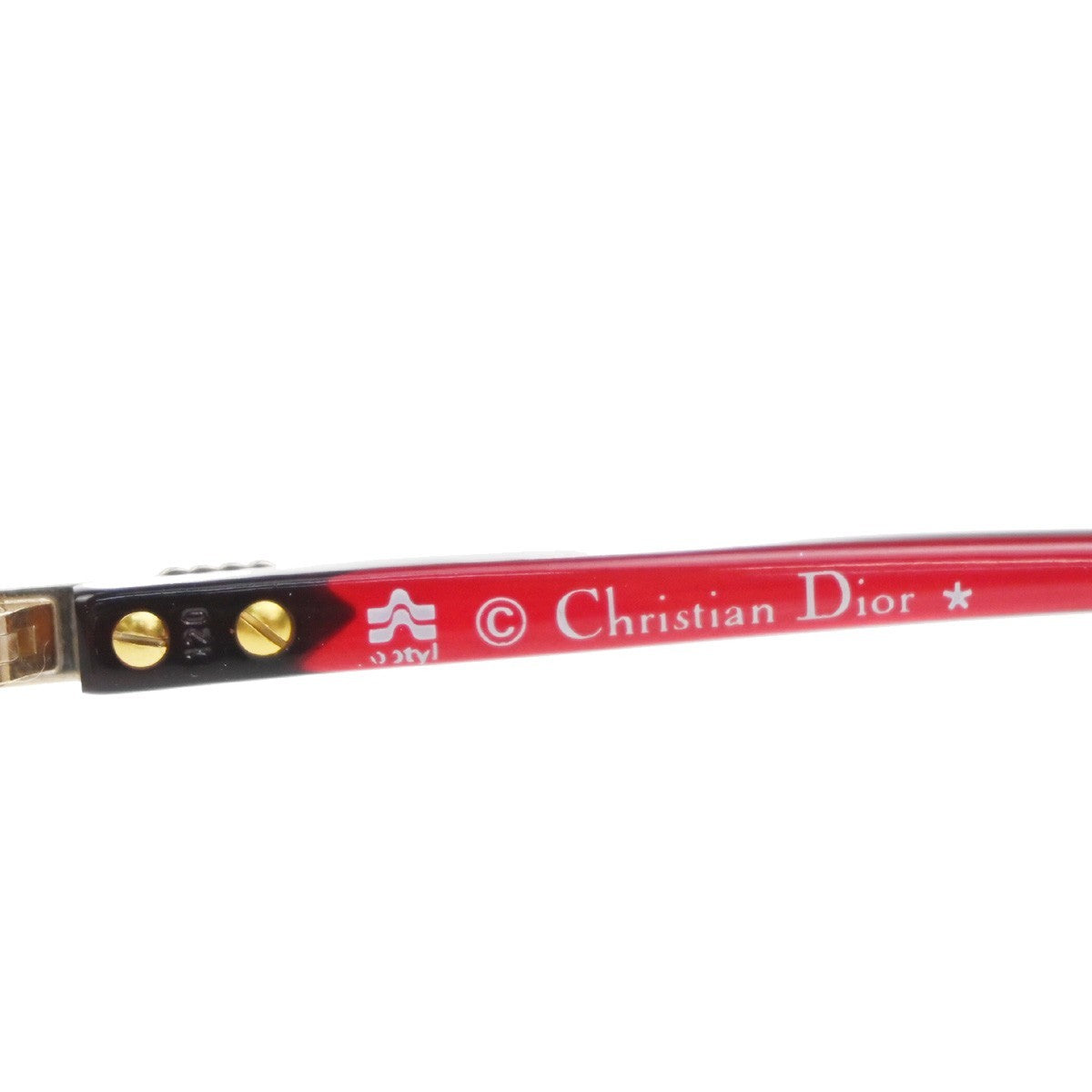 CHRISTIAN DIOR Sunglasses Eye Were Rimless Glasses Plastic GD RD 2289 09RL993