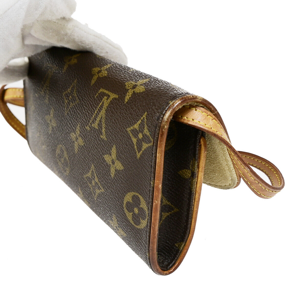 LOUIS VUITTON Pochette Twin PM 2Way Shoulder Clutch Bag Monogram M51854 34YE765