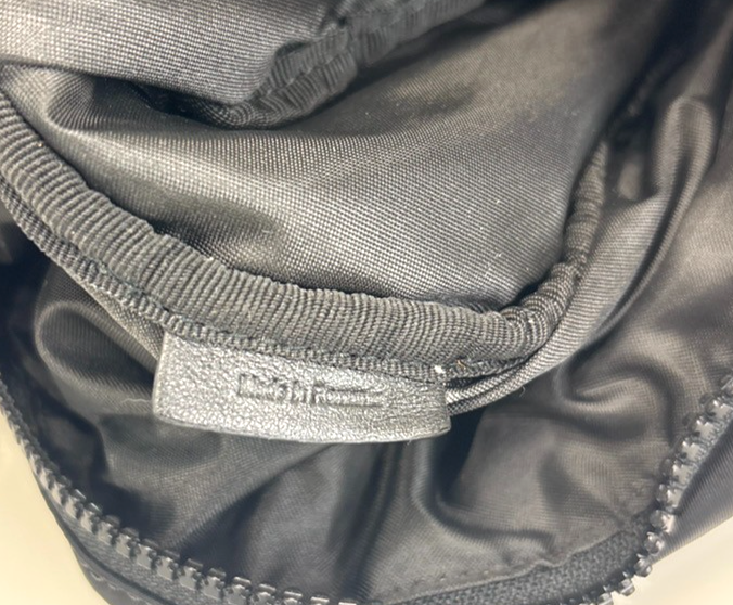 GIVENCHY Logo Bum Body Bag Canvas Leather Black Romania 34MA172