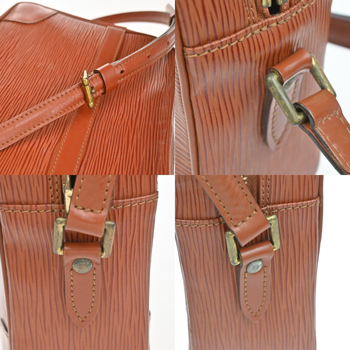 LOUIS VUITTON Trocadero 27 Shoulder Bag Epi Leather Brown France M52303 35CA864