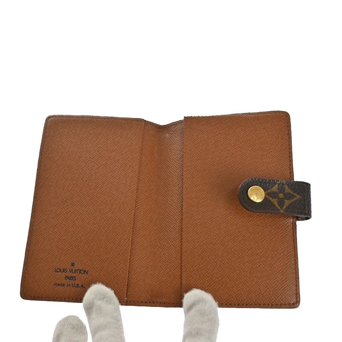 LOUIS VUITTON 3 Set Bifold Wallet Purse Monogram Epi Taiga Leather Green 02SH153