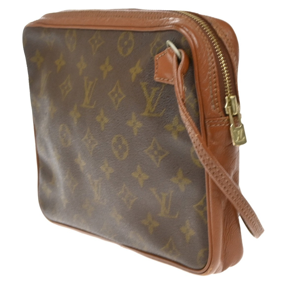 LOUIS VUITTON Pochette Sports Clutch Bag Monogram Leather BN No.183 09CA938