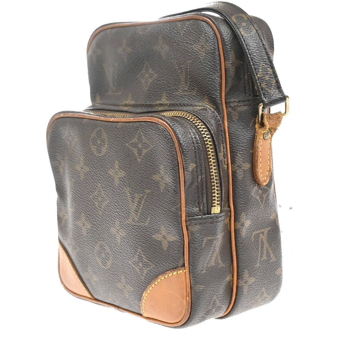 LOUIS VUITTON Amazon Crossbody Shoulder Bag Monogram Leather BN M45236 30KD040