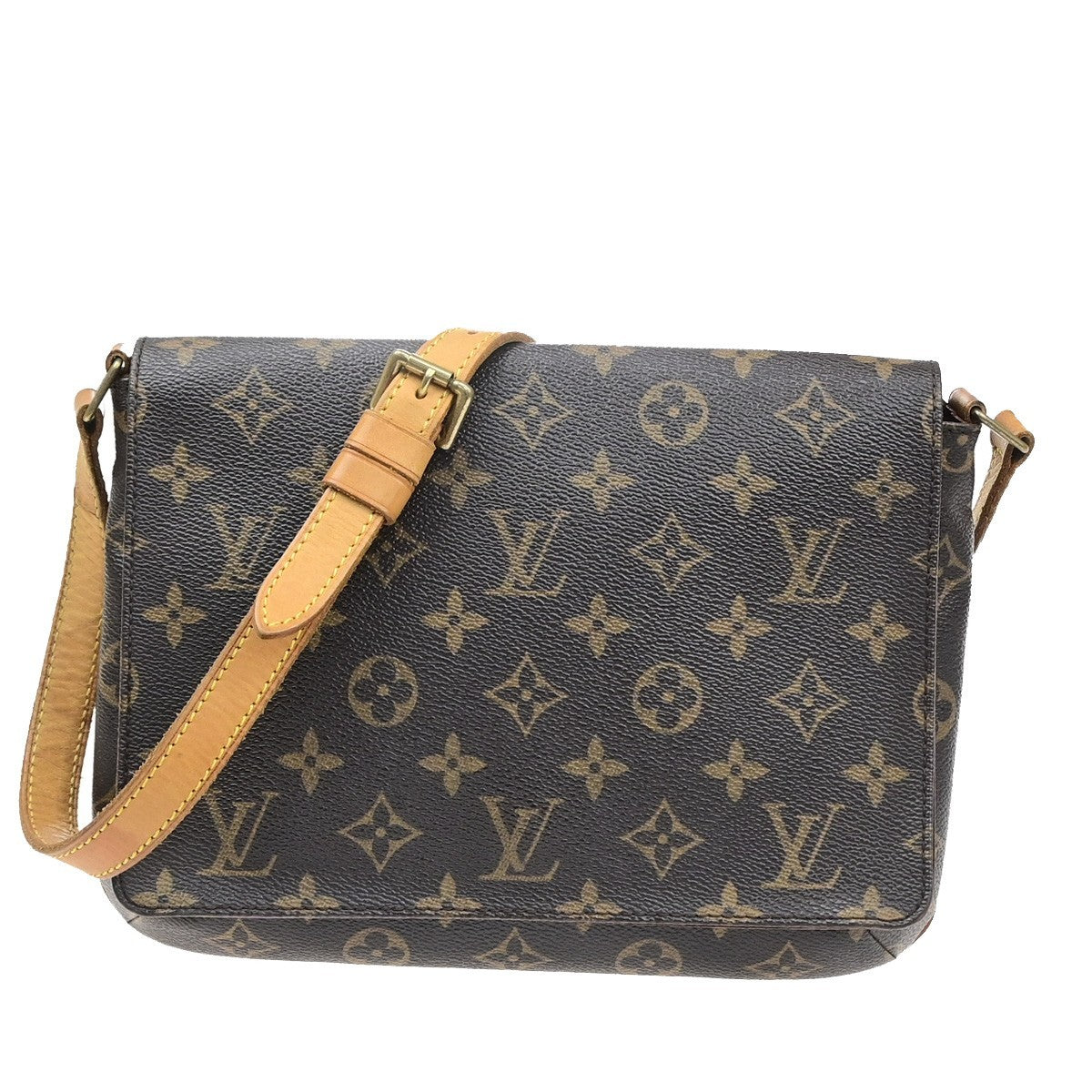 LOUIS VUITTON Musette Tango Long Shoulder Bag Monogram Leather BN M51388 77MA712