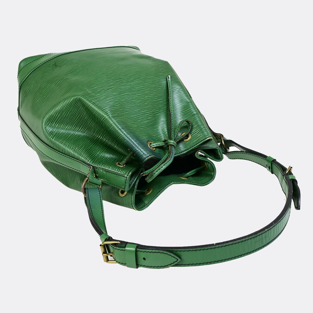 LOUIS VUITTON LV Noe GM Drawstring Shoulder Bag Epi Leather Green M44004 65YF850