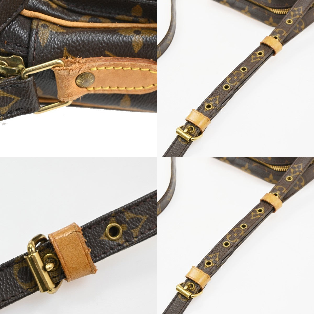 LOUIS VUITTON Amazon Crossbody Shoulder Bag Monogram Leather BN M45236 73CA968