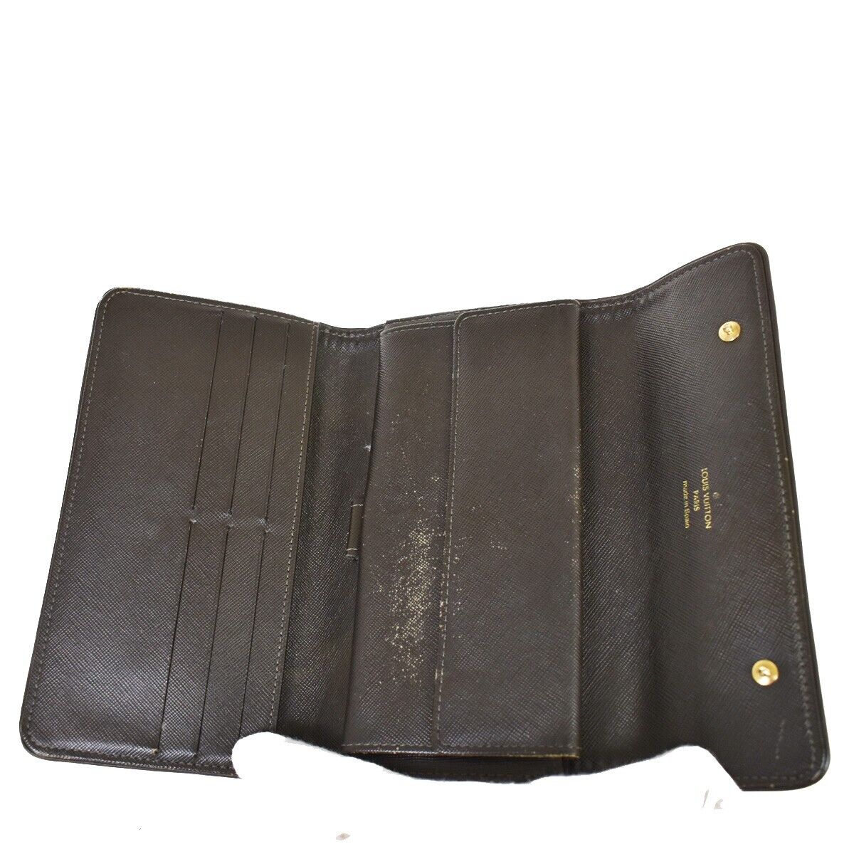 LOUIS VUITTON 4 Set Wallet Card Coin Case Monogram Mini Lin Vernis Epi 68JH586