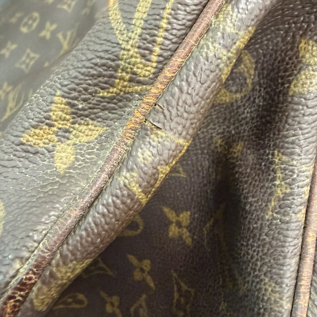 LOUIS VUITTON Sac Shopping Shoulder Tote Bag Monogram Leather BN M51108 61YJ235
