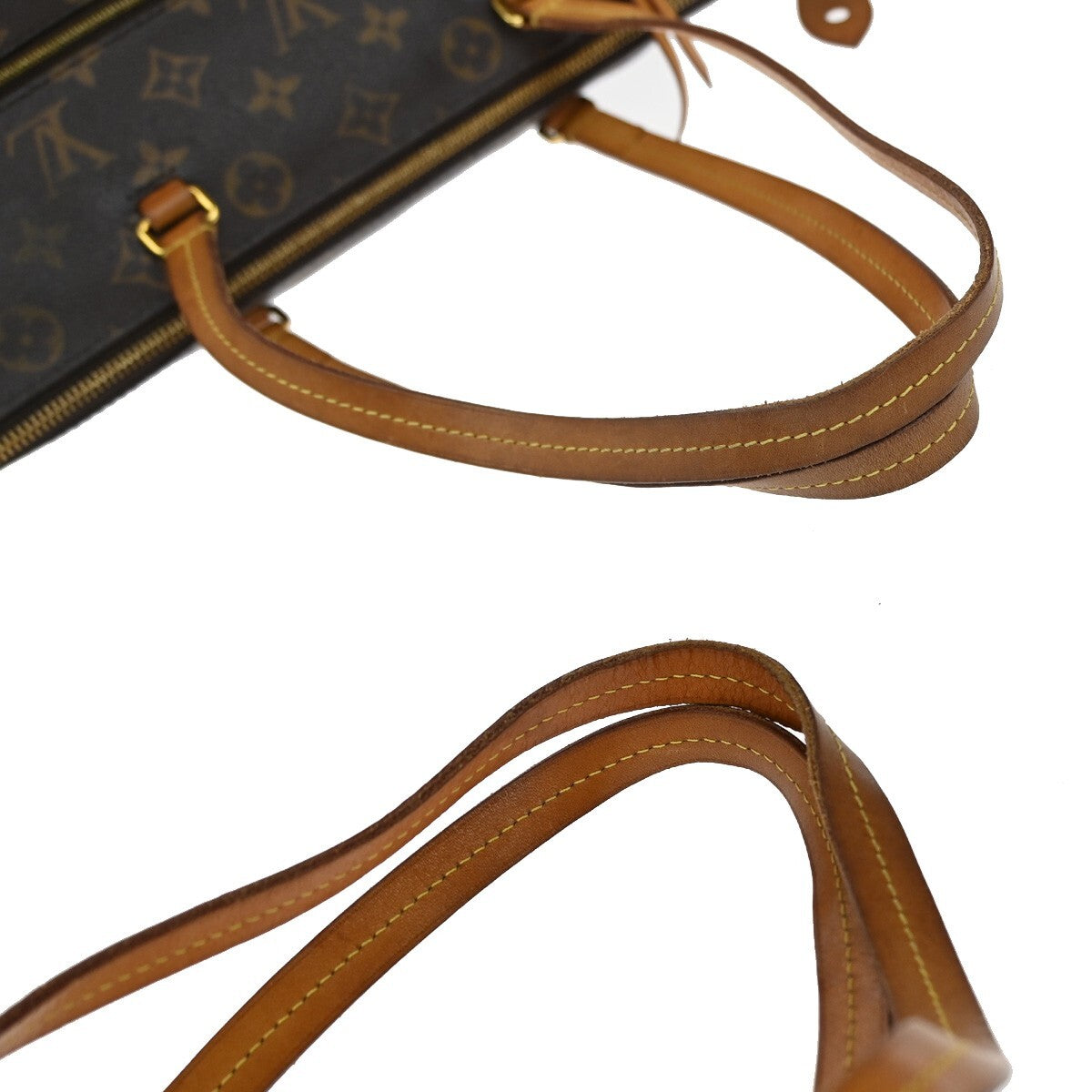 LOUIS VUITTON LV Iena PM Shoulder Bag Monogram Leather Brown M42268 11EE189