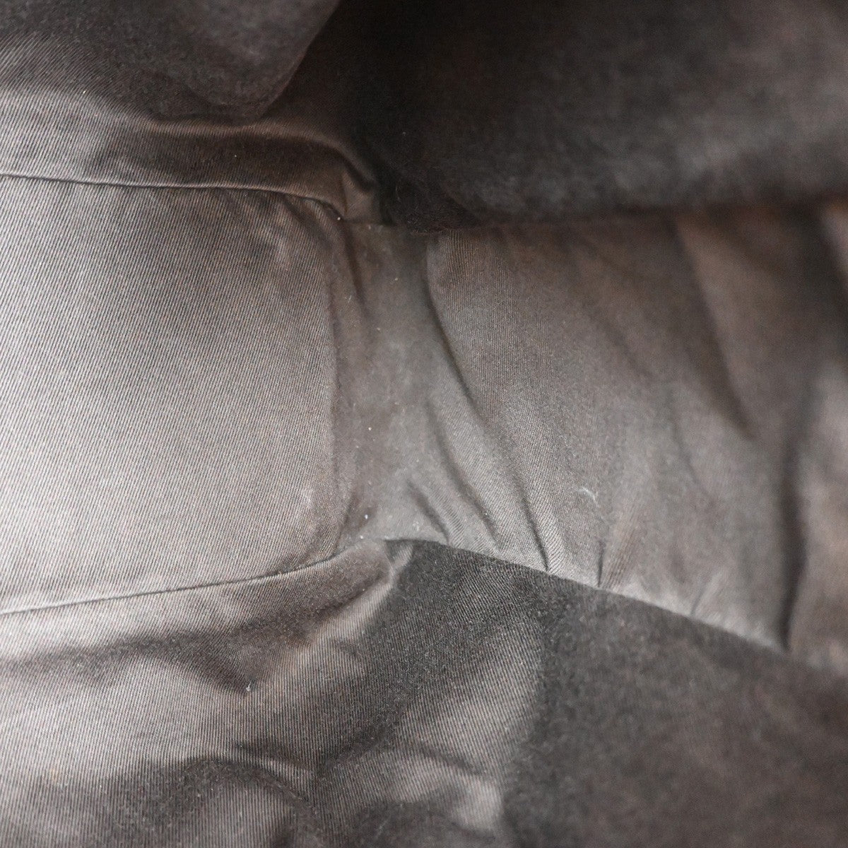 GUCCI Logo GG Pattern Shoulder Tote Bag Canvas Leather Brown 86KC878