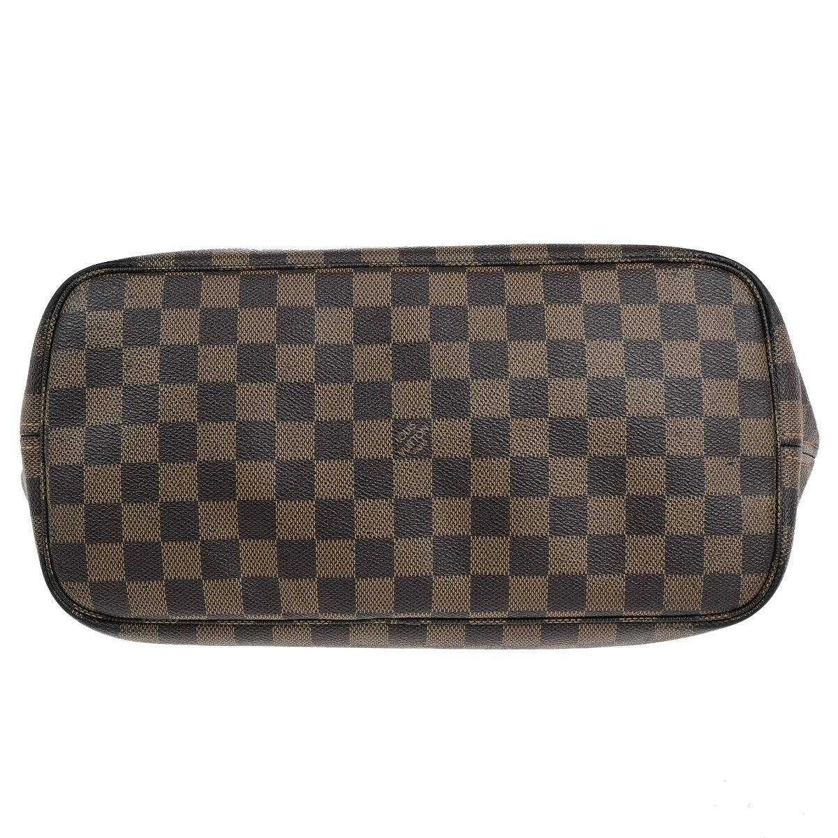 LOUIS VUITTON Neverfull MM Shoulder Bag Damier Ebene Leather BN N51105 78EC989