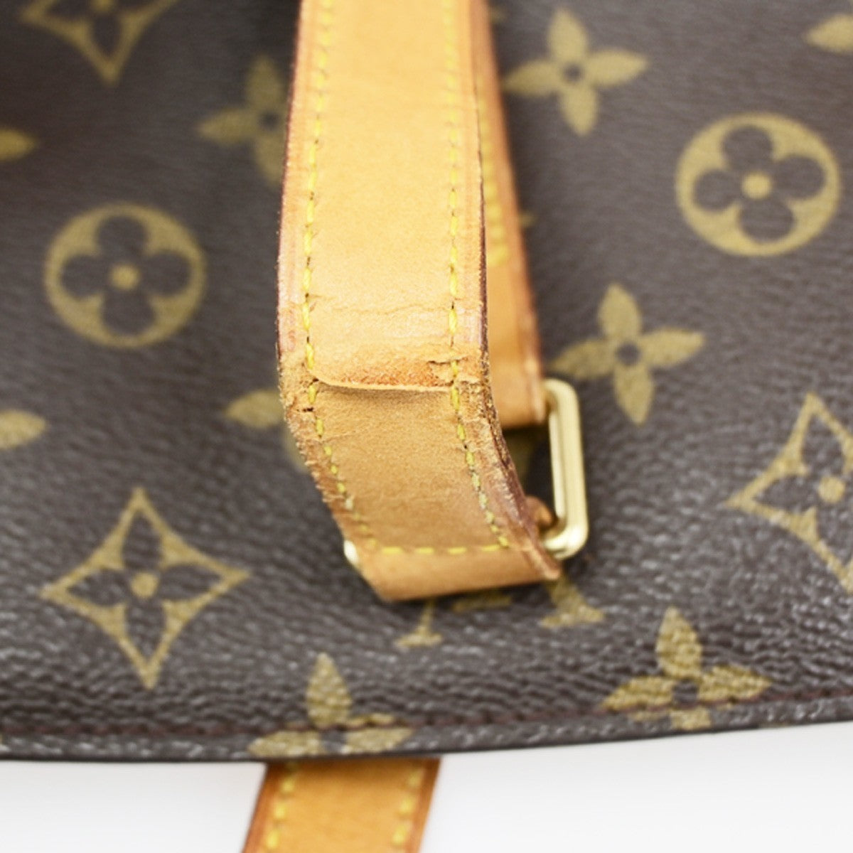 LOUIS VUITTON BABYLONE Shoulder Bag Monogram Leather Brown France M51102 18KD116