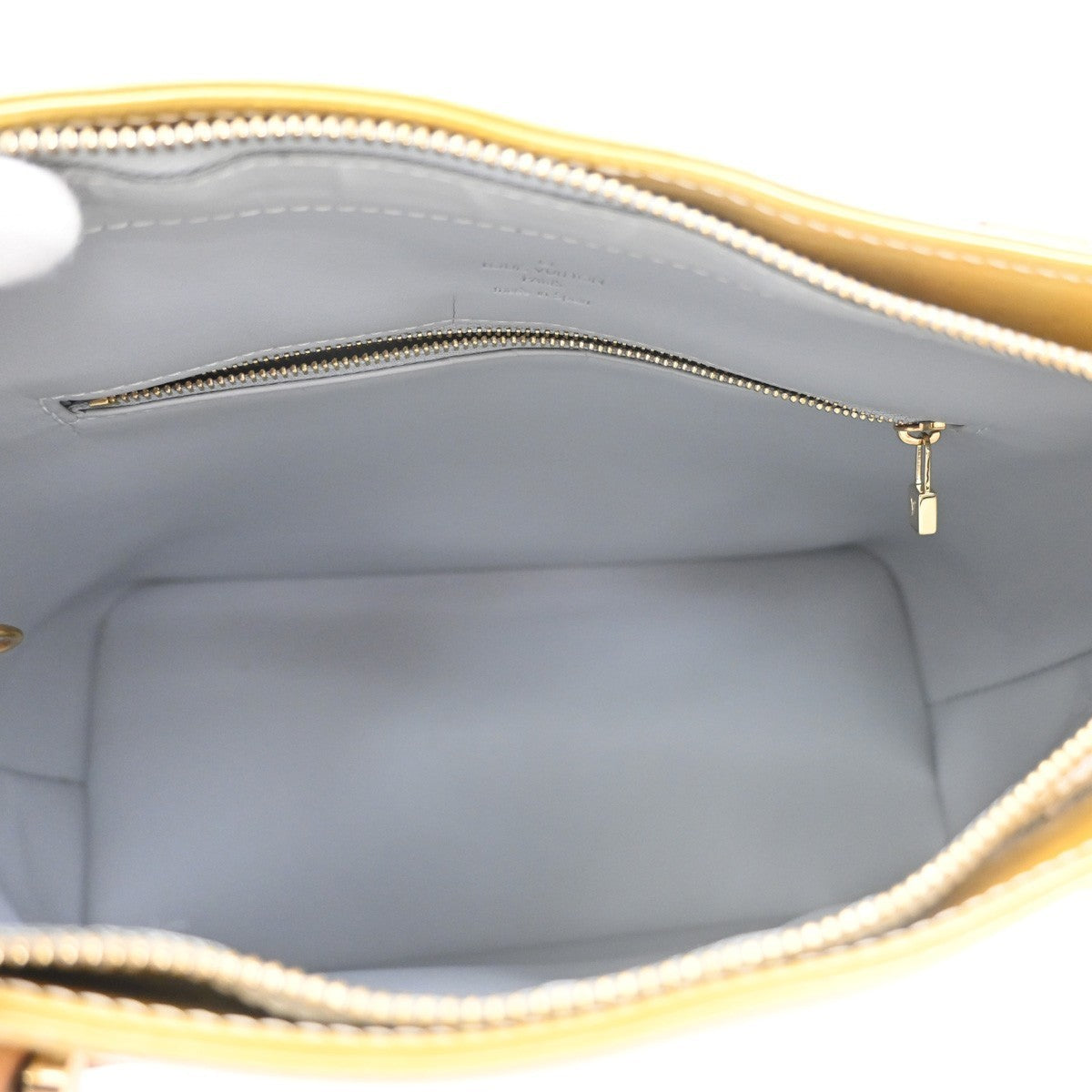 LOUIS VUITTON Houston Shoulder Bag Monogram Vernis Leather Yellow M91053 62CA852