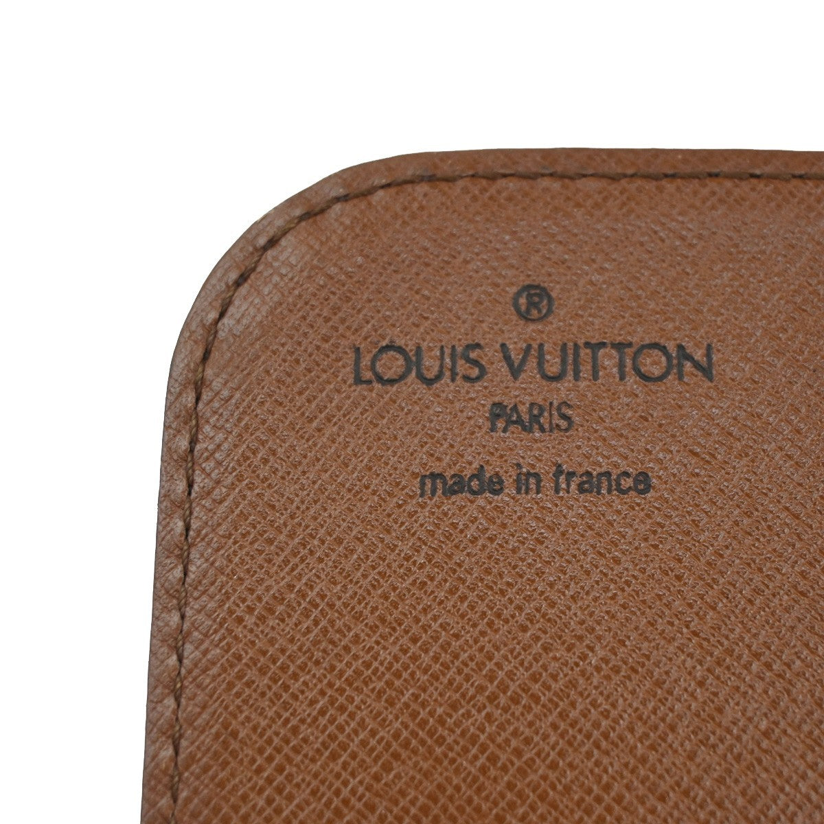 LOUIS VUITTON Cartouchiere GM Shoulder Bag Monogram Leather Brown M51252 32CA089