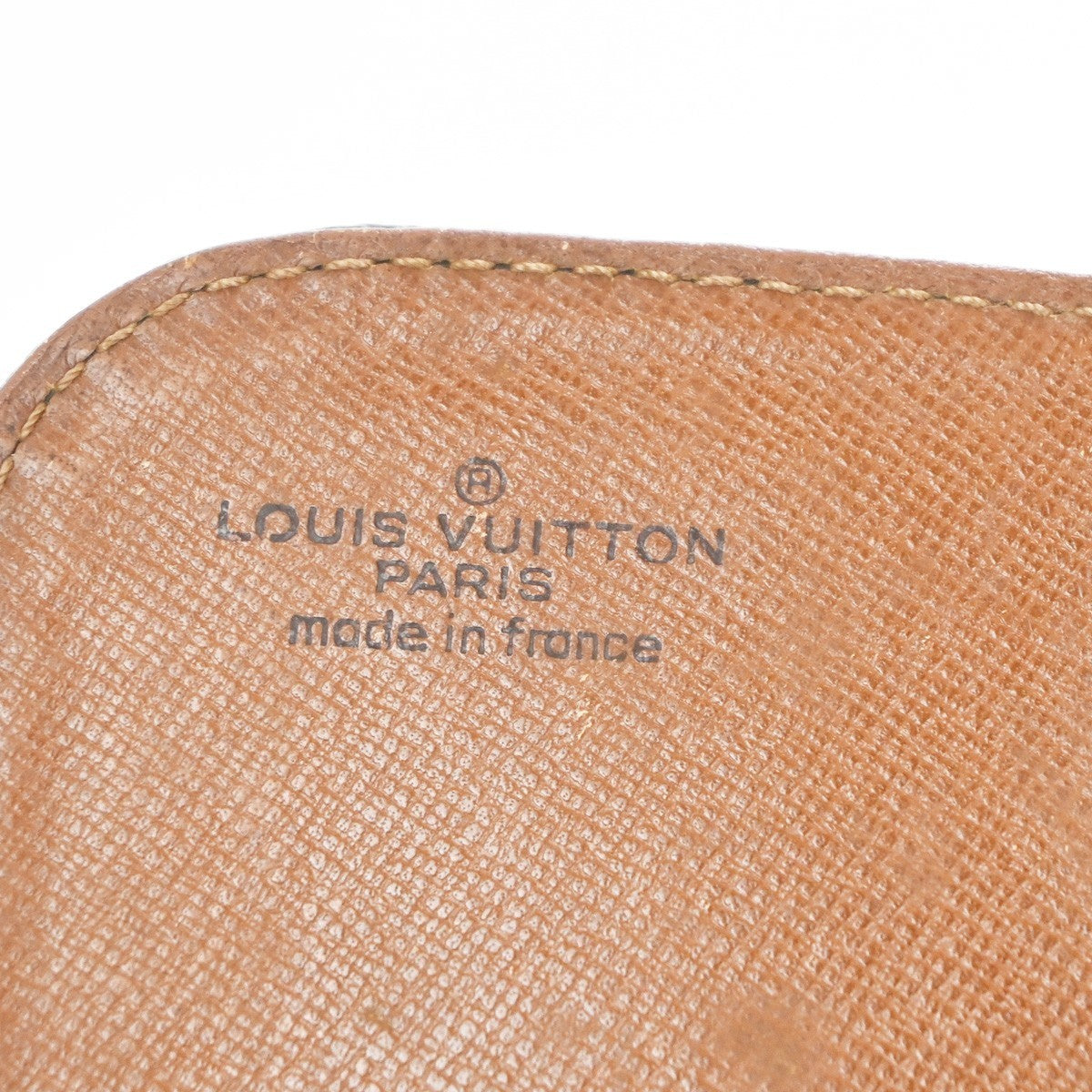 LOUIS VUITTON Cartouchiere MM Shoulder Bag Monogram Leather Brown M51253 88TA476