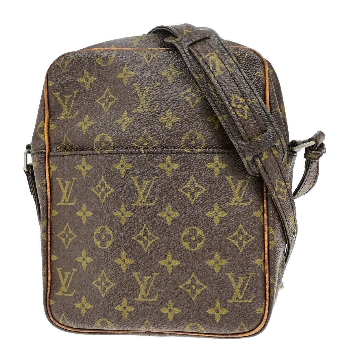 LOUIS VUITTON Petit Marceau Shoulder Bag Monogram Leather Brown M40264 05ED960