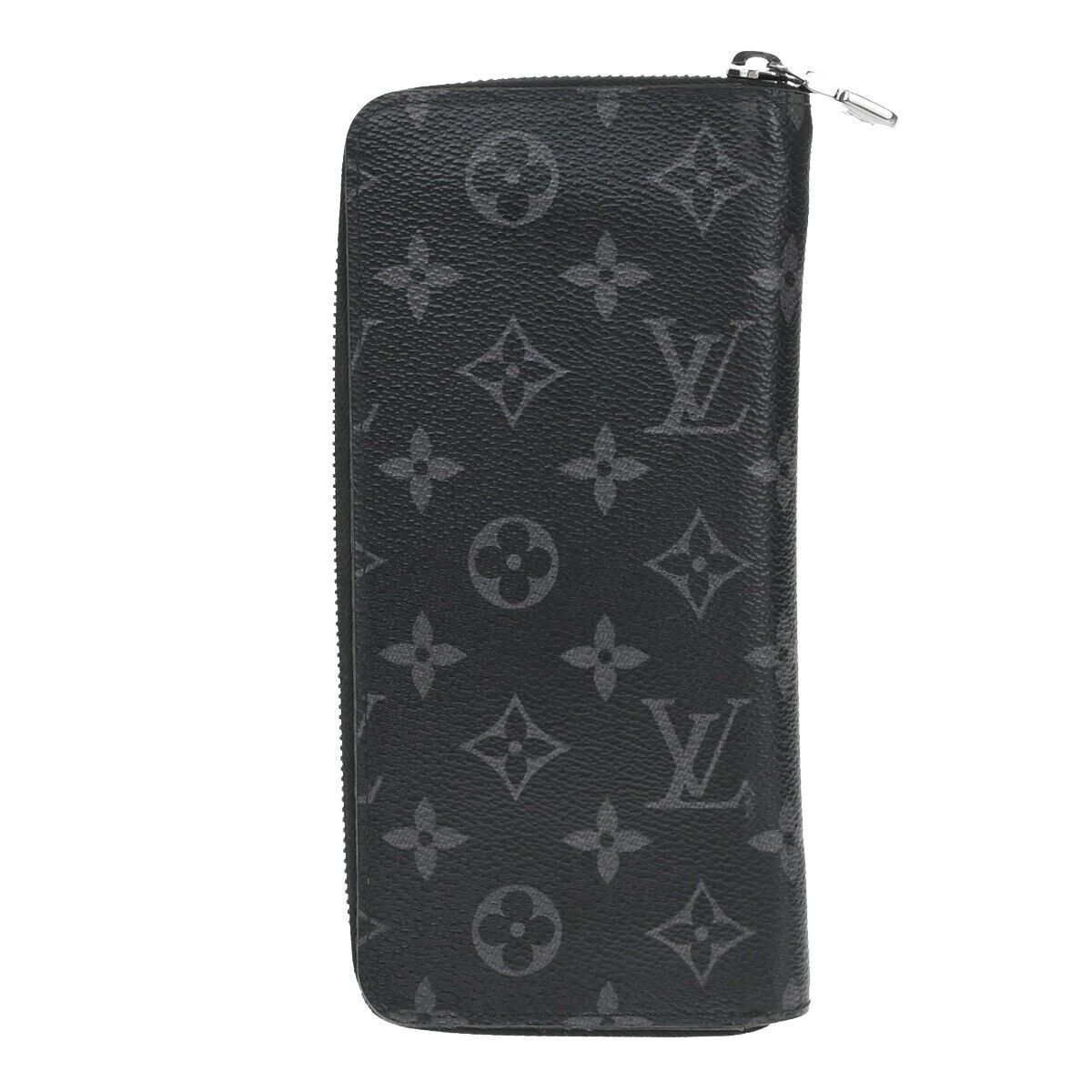 LOUIS VUITTON Zippy Wallet Vertical Monogram Eclipse Leather BK M62295 89EA984