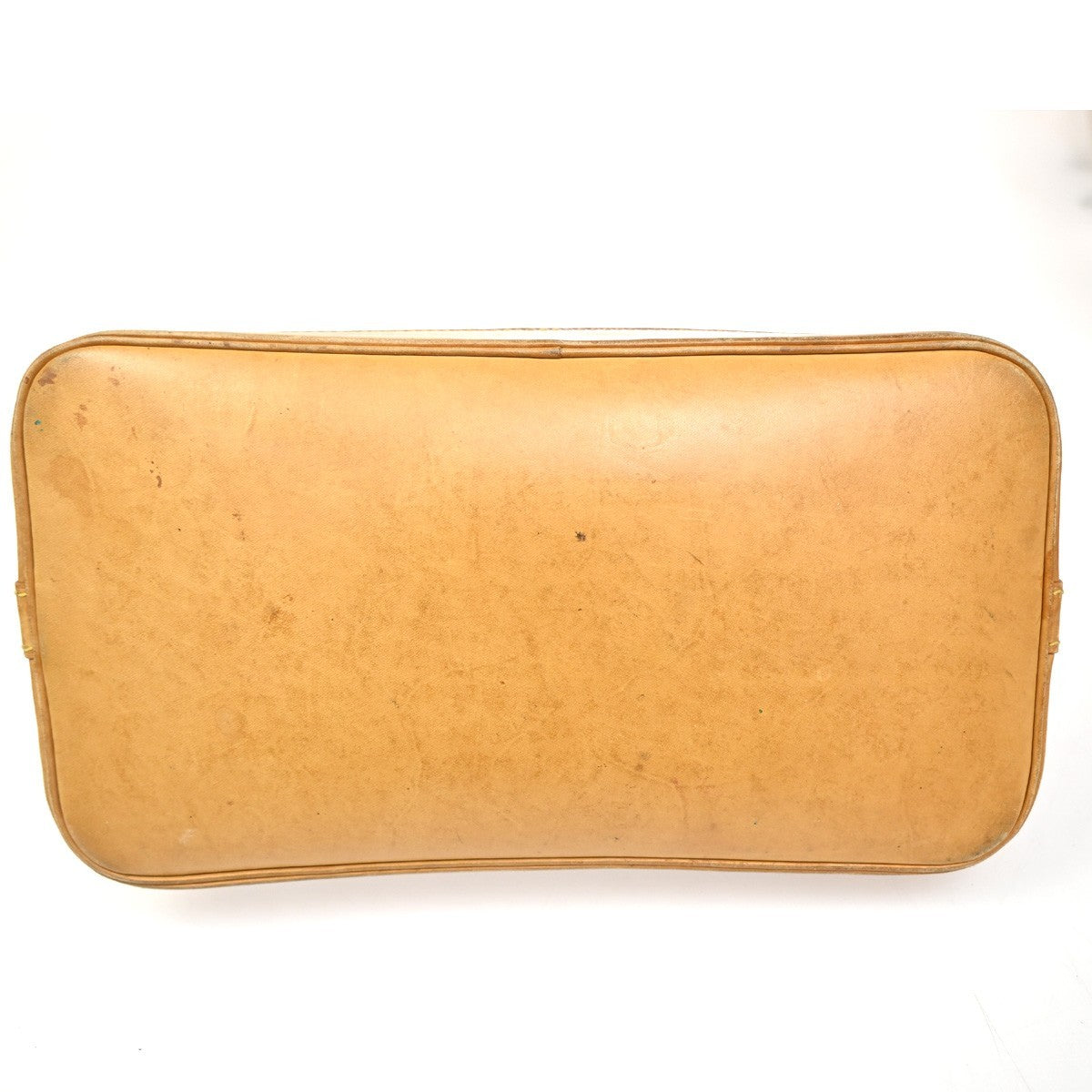 LOUIS VUITTON LV Logo Alma Hand Bag Monogram Leather Brown France M51130 34ZA049