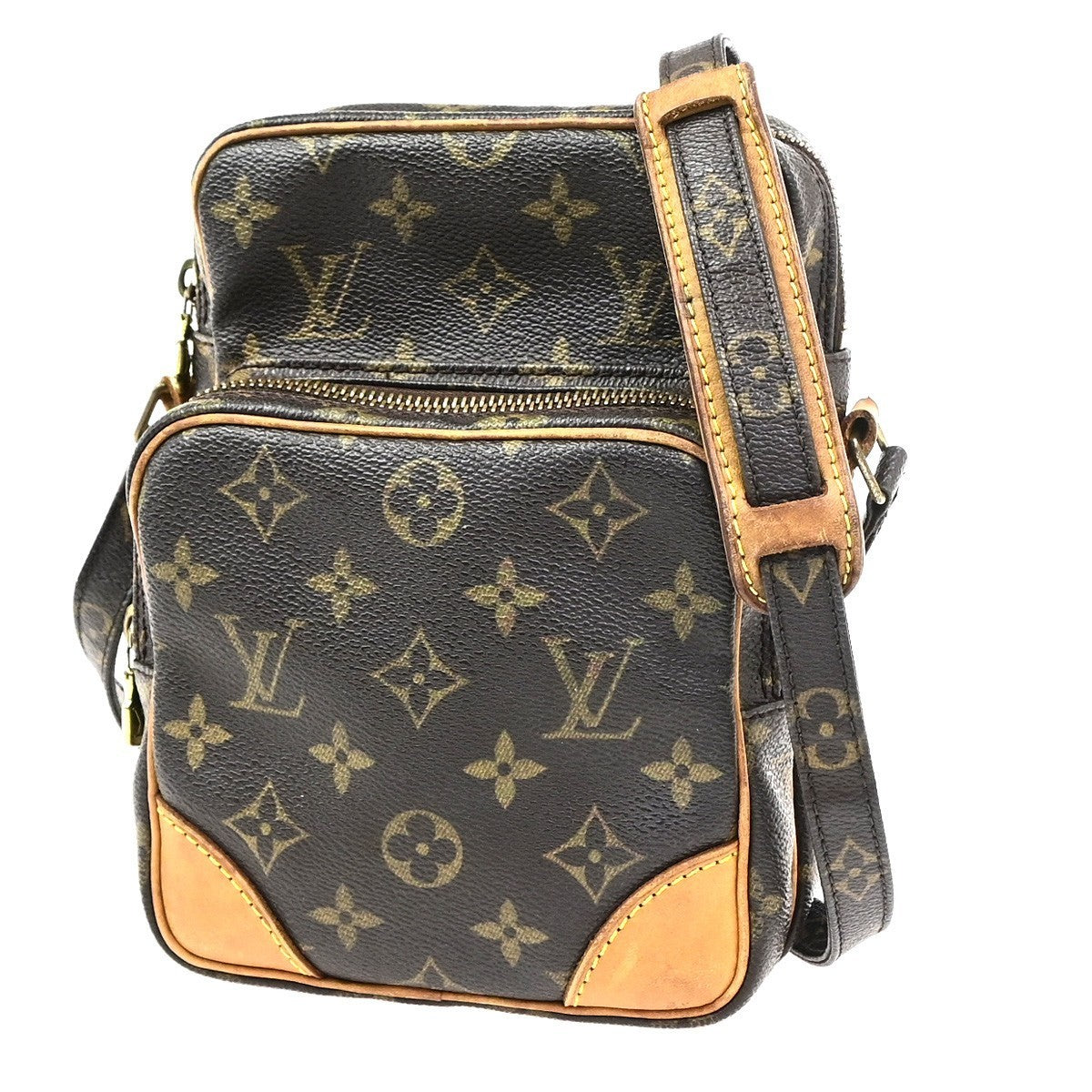 LOUIS VUITTON Amazon Crossbody Shoulder Bag Monogram Leather BN M45236 35YJ273