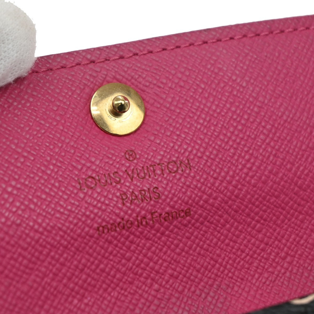 LOUIS VUITTON Multicles 4 Hooks Key Case Monogram Multi Black PK M93732 02AA121