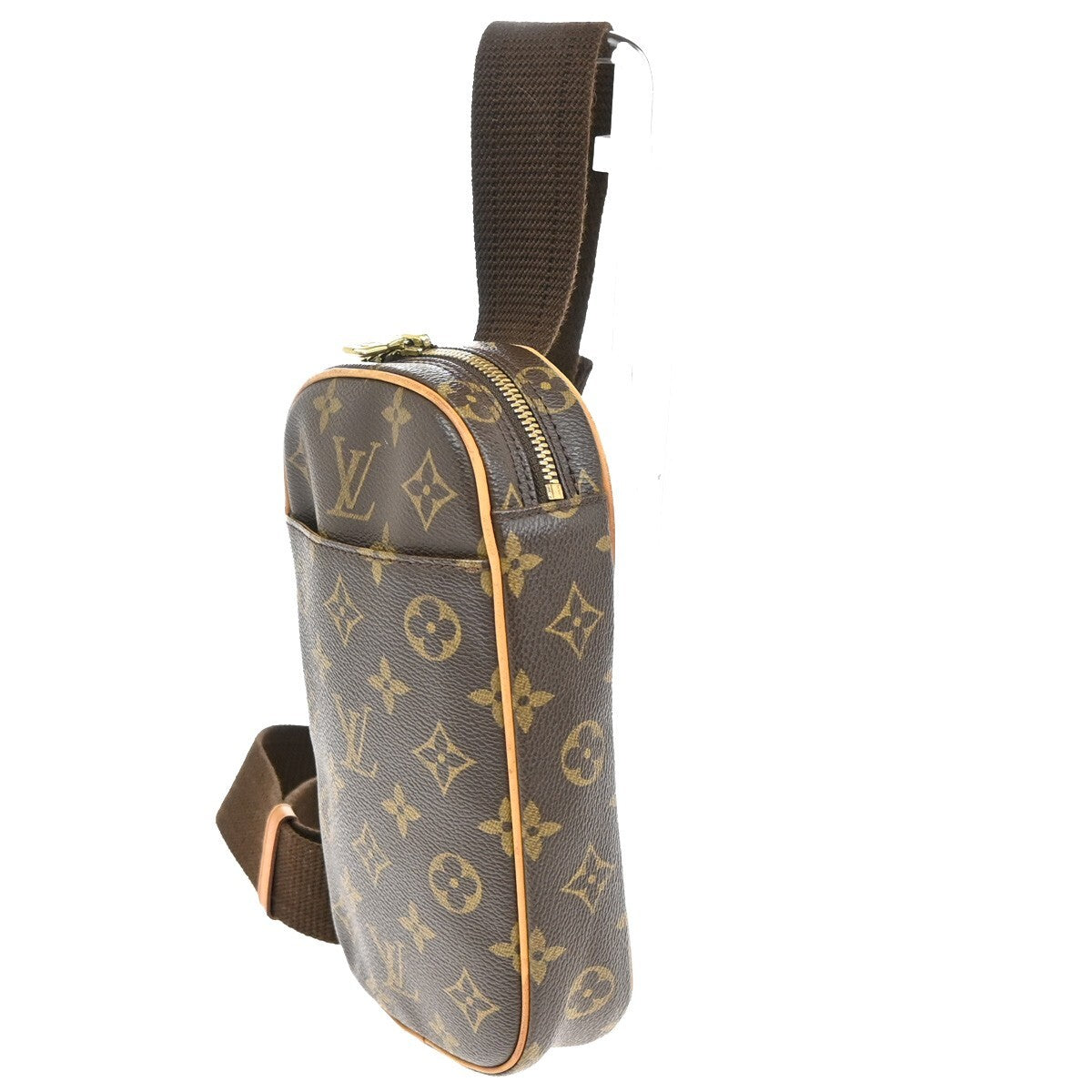 LOUIS VUITTON Pochette Gange Shoulder Bag Monogram Brown Spain M51870 28RF394