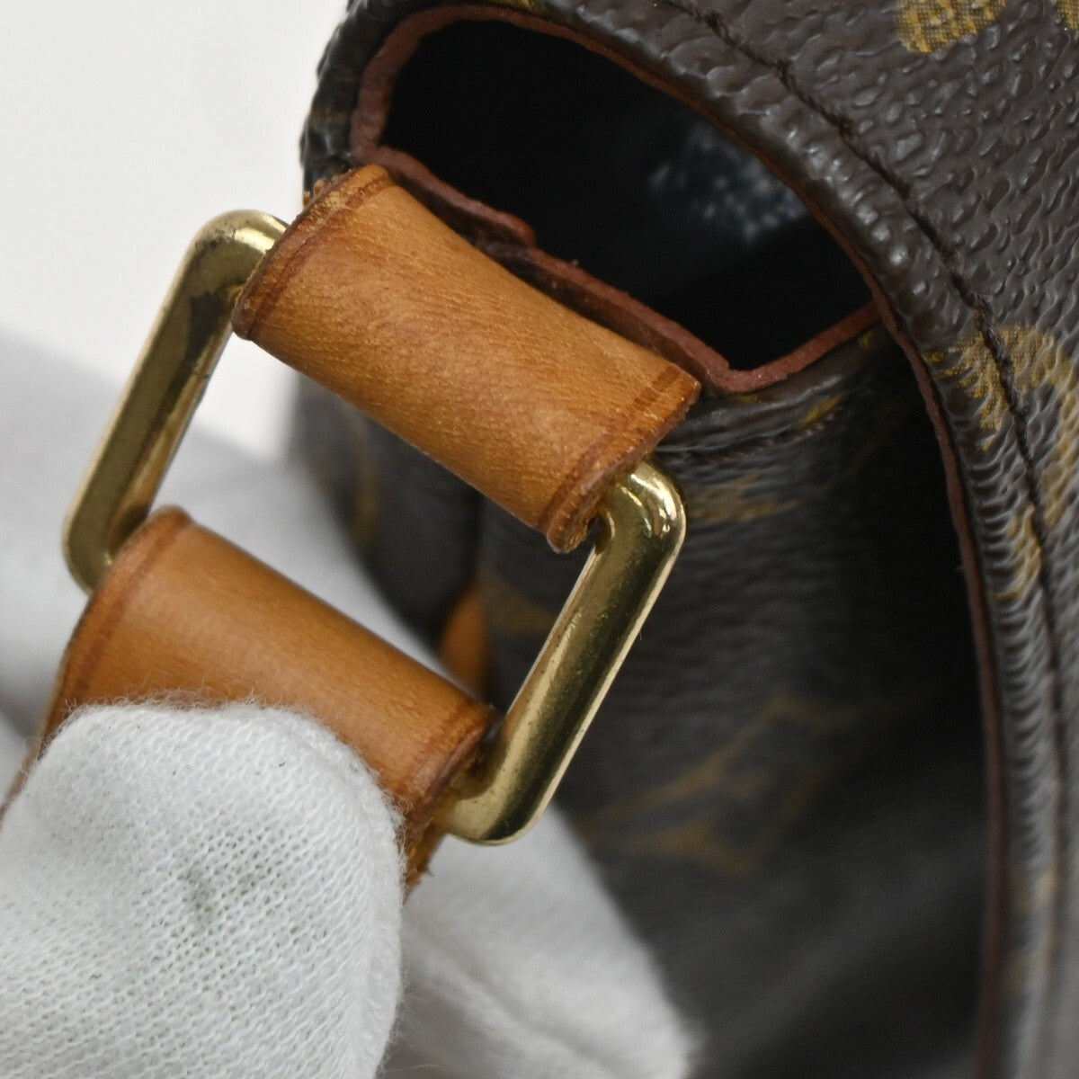 LOUIS VUITTON Musette Tango Short Shoulder Bag Monogram Leather M51257 13FB555