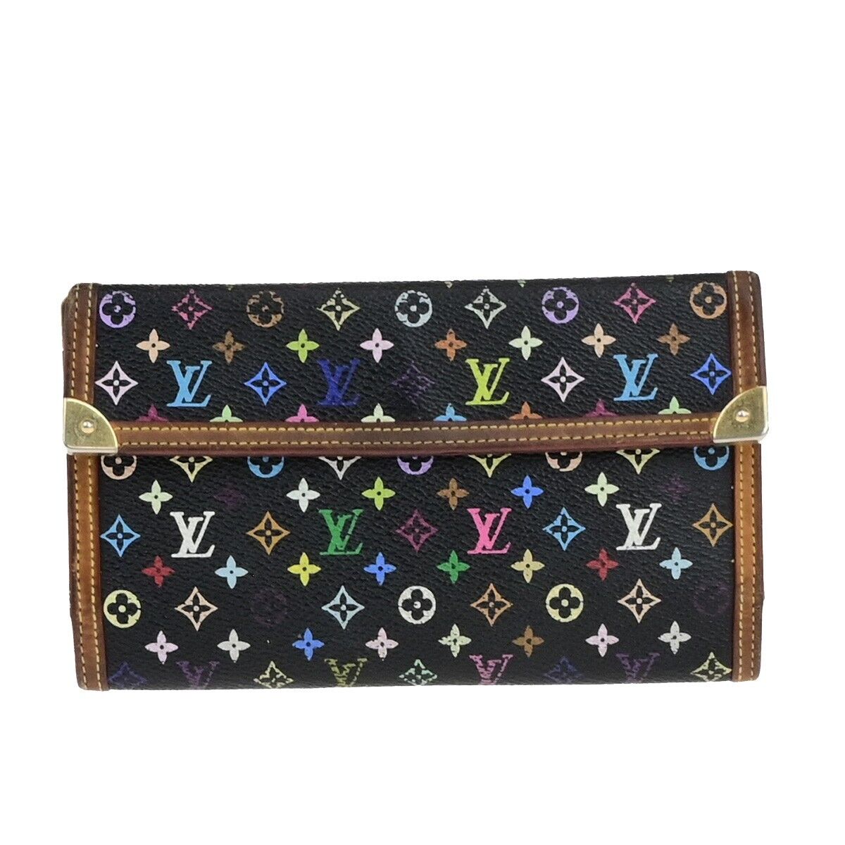 LOUIS VUITTON Portefeuille International Wallet Monogram Multi BK M93539 07ED340