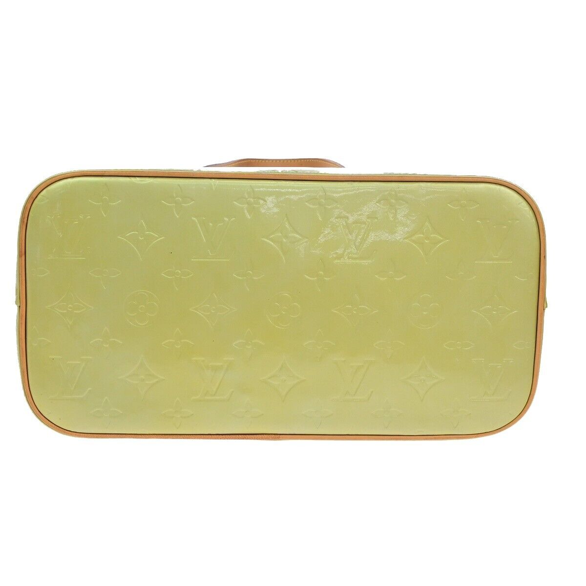 LOUIS VUITTON Houston Shoulder Bag Monogram Vernis Leather Green M91053 61EE022