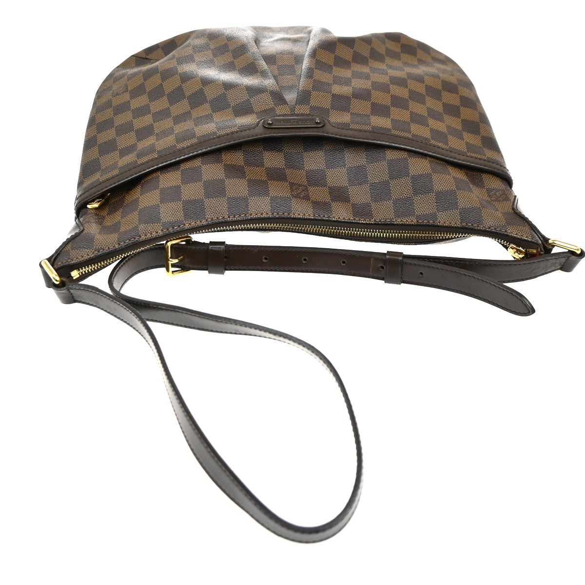 LOUIS VUITTON Bloomsbury GM Shoulder Bag Damier Leather Brown N42250 96KC226