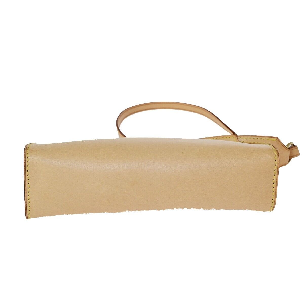 LOUIS VUITTON Logo Cabas Ambre  Pouch Bag Nomade Leather Beige Spain 04SJ427