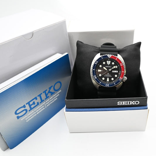 [ Near Mint ] SEIKO Prospex Turtle 45mm Watch SRP779 AT Pepsi Bezel SS 35LC584