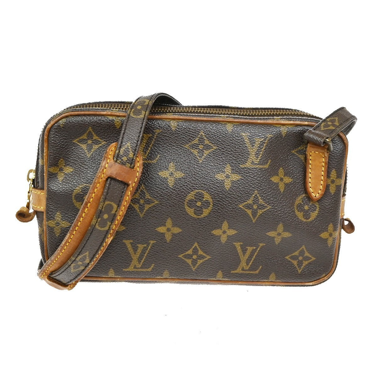 LOUIS VUITTON Marly Bandouliere Shoulder Bag Monogram Leather BN M51828 85TA494