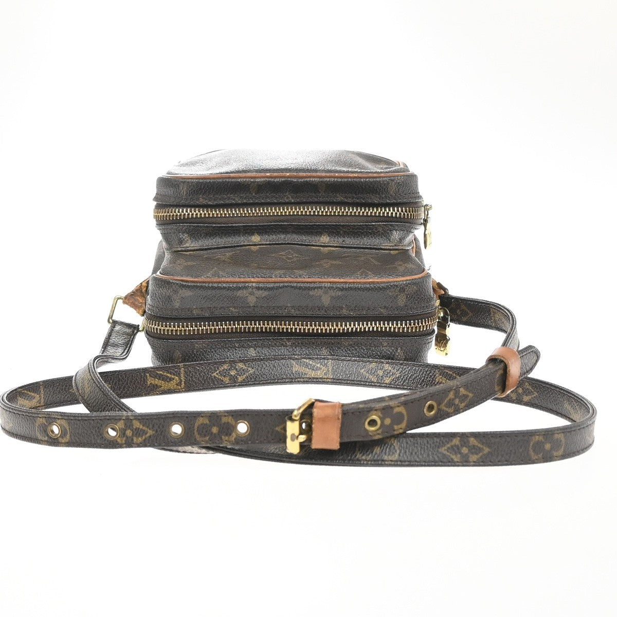 LOUIS VUITTON Amazon Crossbody Shoulder Bag Monogram Leather BN M45236 30KD040