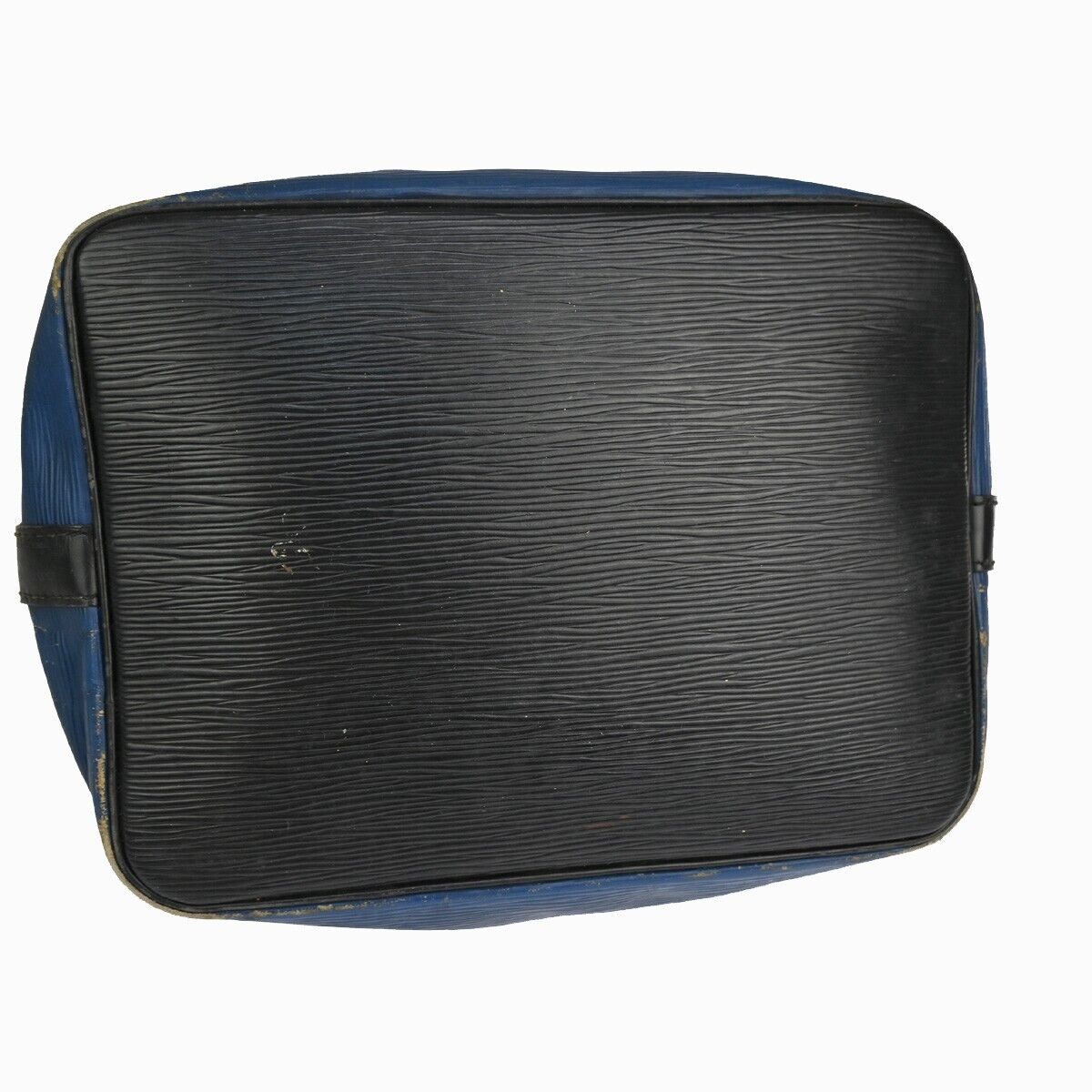 LOUIS VUITTON Petit Noe Bicolor Shoulder Bag Epi Leather Blue BK M44152 02YE053