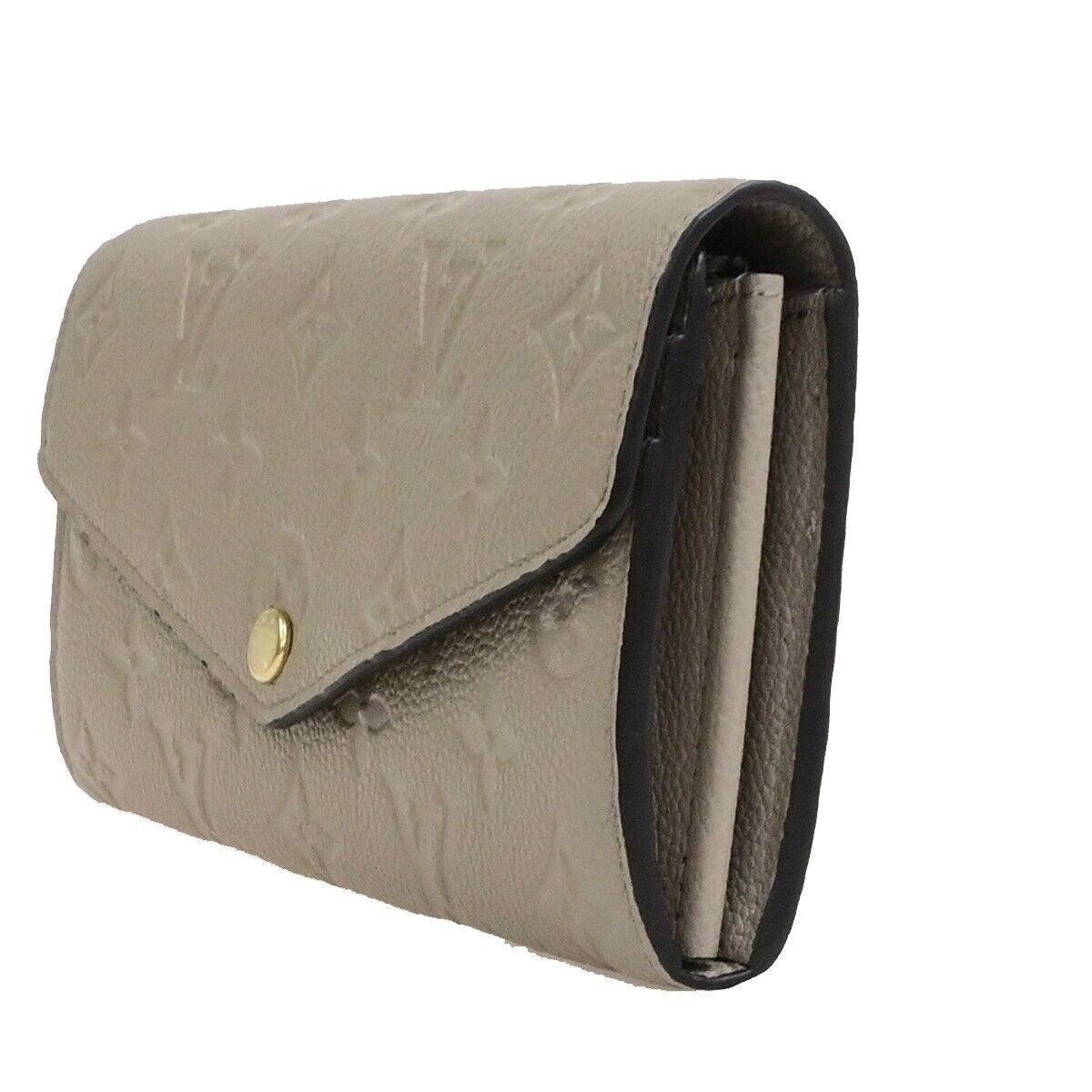LOUIS VUITTON Portefeuille Sarah Wallet Monogram Empreinte Beige M82256 30ED494
